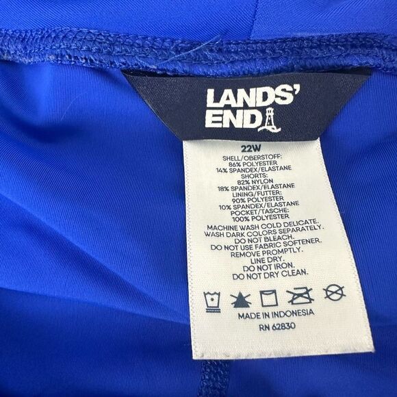 Lands' End Elastic Waist Board Skort size 22W - Picture 7 of 8